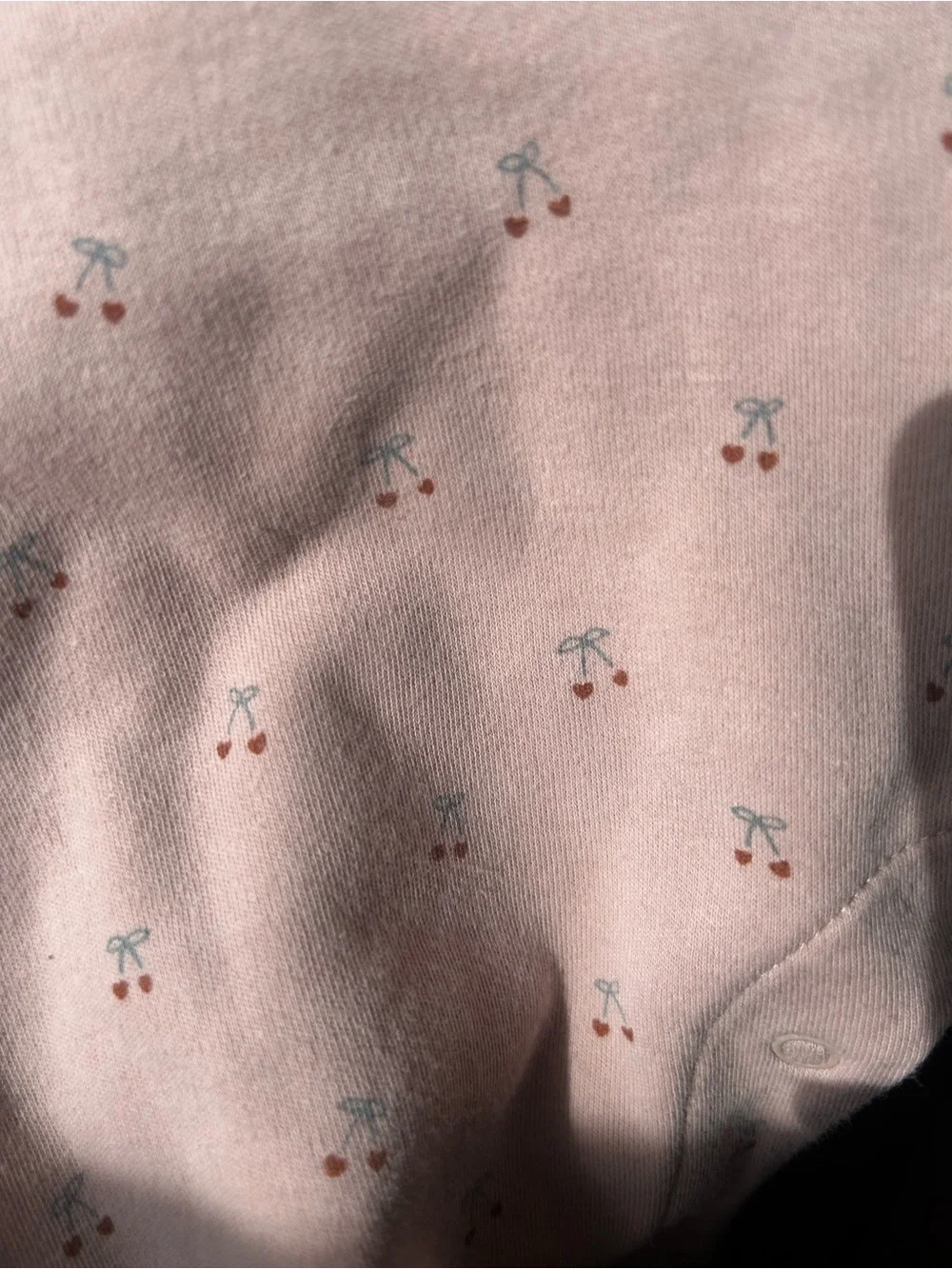 Quincy Mae Pink Cherry Print Kids Bottoms